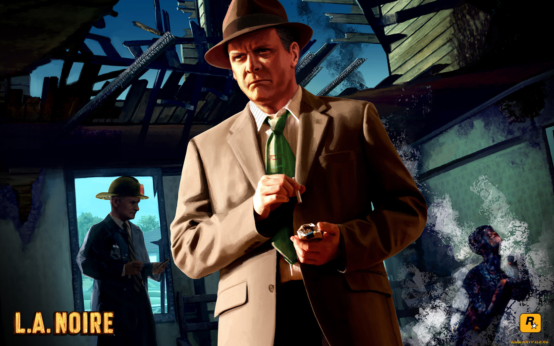 Обои L.A. Noire Видео Игры L.A. Noire, обои для рабочего стола, фотографии  noire, видео, игры, детектив Обои для рабочего стола, скачать обои картинки  заставки на рабочий стол.